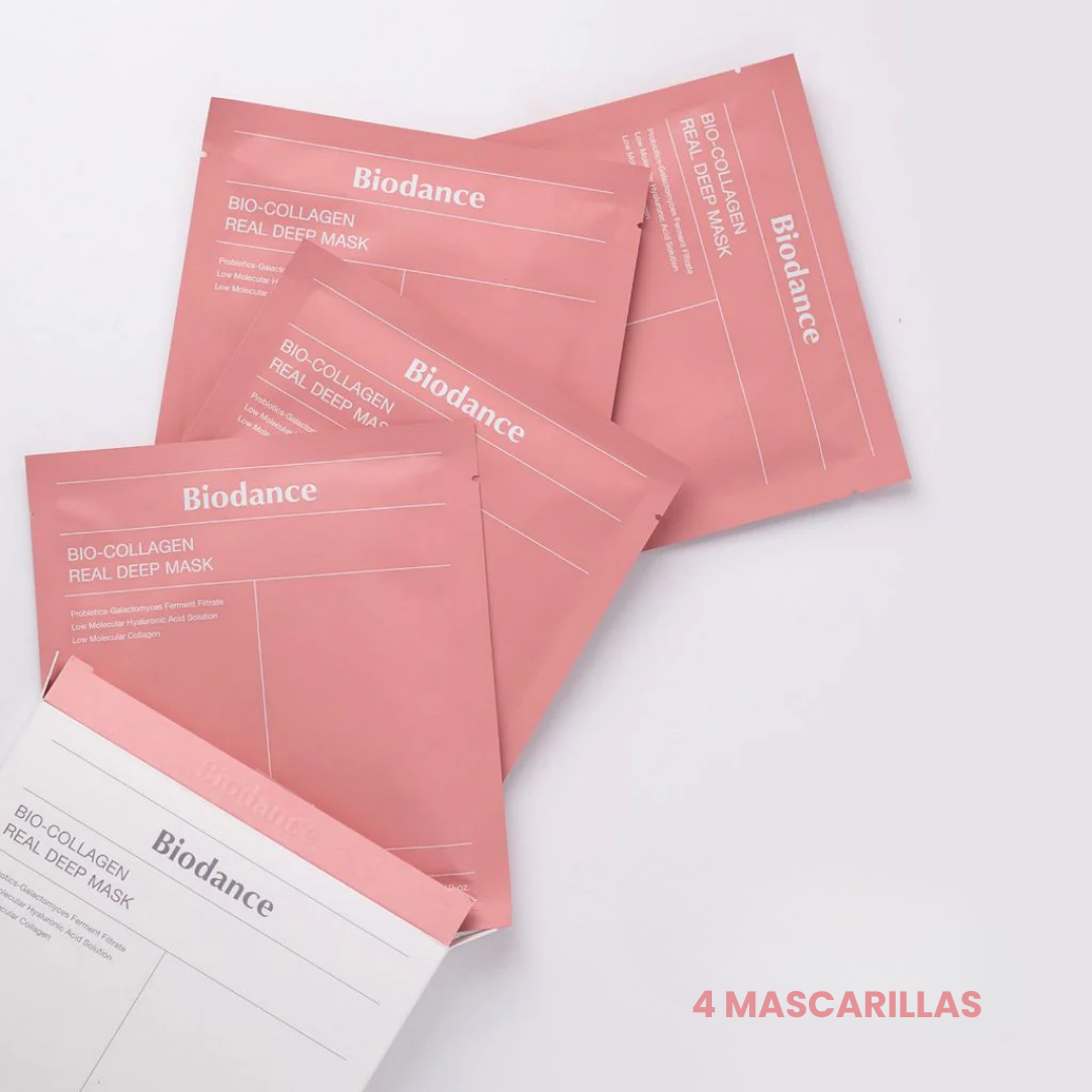 Hidratar profundamente, mejorar la elasticidad y dejar la piel más firme, rellena y luminosa.
